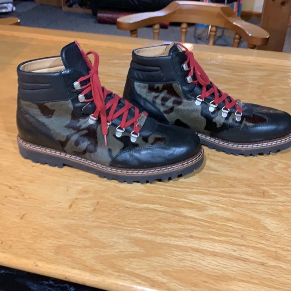 MENS VALBELLA 3 BLACK CAMO POPULAR HIKING STYLE FASHION BOOT SIZE 10 (43) COMFY! - Picture 13 of 16